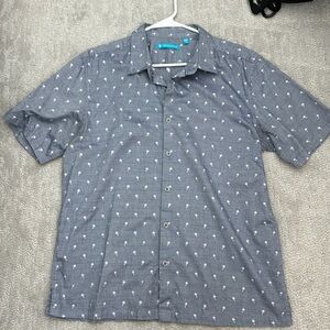 Tori Richard Palms Aloha Shirt Large